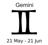 Gemini Sign/Symbol