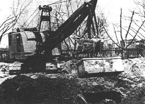 The exhumation of the Monument Cemetery graves