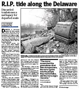 R.I.P. tide along the Delaware River Article