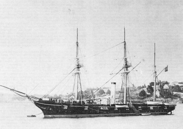 The School Ship USS Adams